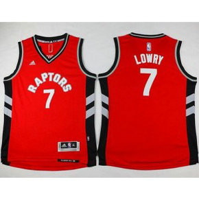 NBA Raptors 7 Kyle Lowry Red Youth Jersey