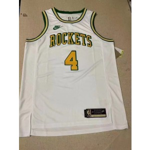 NBA Rocket 4 Jalen Green White 2022 New Men Jersey