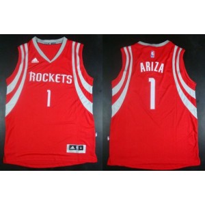 NBA Rockets 1 Trevor Ariza Red Road Revolution 30 Men Jersey