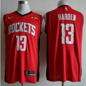 NBA Rockets 13 James Harden Red Nike Swingman Men Jersey
