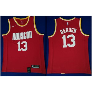 NBA Rockets 13 James Harden Red Nike Swingman Men Jersey 1