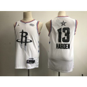 NBA Rockets 13 James Harden White 2019 All-Star Game Men Jersey