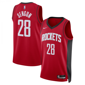 NBA Rockets 28 Sengun Red Nike Men Jersey