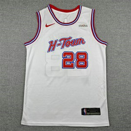 NBA Rockets 28 Sengun White City Nike Men Jersey