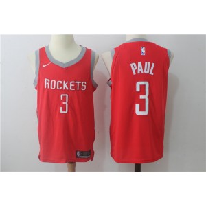 NBA Rockets 3 Chris Paul Red Nike Men Jersey