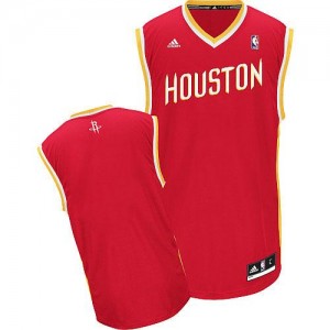 NBA Rockets Blank Red Alternate Revolution 30 Men Jersey