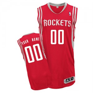 NBA Rockets Red Customized Men Jersey