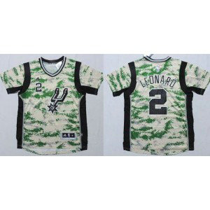 NBA Spurs 2 Kawhi Leonard Camo Pride Men Jersey