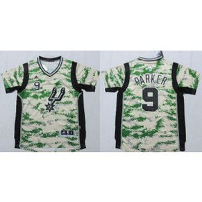 NBA Spurs 9 Tony Parker Camo Pride Men Jersey