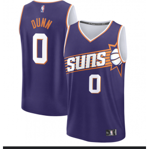 NBA Suns 0 Dunn Purple City 2025 Men Jersey