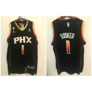 NBA Suns 1 Booker Basketball Jersey