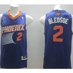NBA Suns 2 Eric Bledsoe Purple Revolution 30 Men Jersey