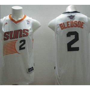 NBA Suns 2 Eric Bledsoe White Revolution 30 Men Jersey