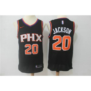 NBA Suns 20 Josh Jackson Black Swingman Men Jersey