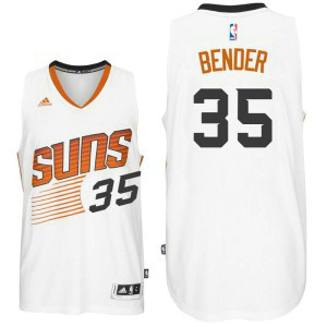 NBA Suns 35 Dragan Bender White Men Jersey