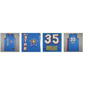 NBA Suns 35 Kevin Durant 2025 All star Blue Jordan Men Jersey