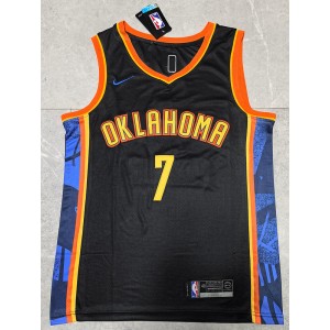NBA Thunder 7 Chet Holmgren 2024 City Nike Men Jersey