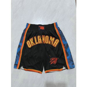 NBA Thunders Black Shorts