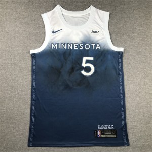 NBA Timberwolves 5 Edwards 2023-24 City Nike Men Jersey