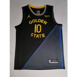 NBA Warriors 10 Jimmy Bulter Black Jordan Men Jersey