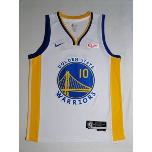 NBA Warriors 10 Jimmy Bulter III White 2025 Association Nike Men Jersey