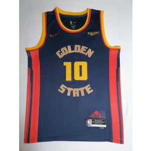 NBA Warriors 10 Jimmy Bulter Navy Nike Men Jersey