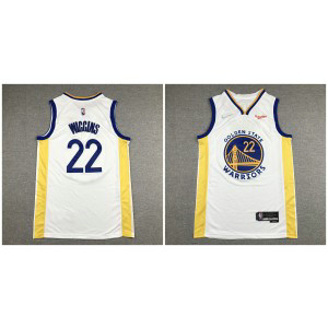 NBA Warriors 22 Andrew Wiggins New AU Style Men Jersey