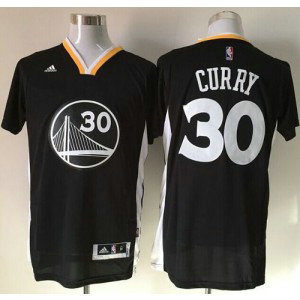 NBA Warriors 30 Stephen Curry New Black Alternate Men Jersey