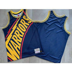 NBA Warriors Mitchell&Ness Big Face Men Jersey