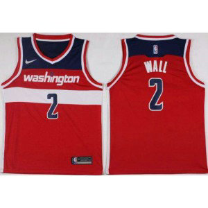 NBA Wizards 2 John Wall Red Nike Men Jersey
