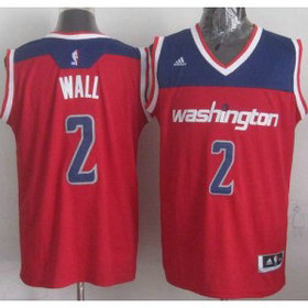 NBA Wizards 2 John Wall Red Revolution 30 Men Jersey