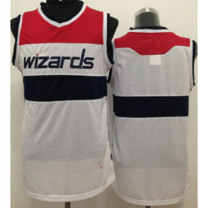 NBA Wizards Blank White Revolution 30 Men Jersey