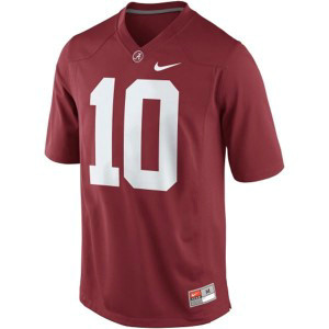 NCAA Alabama Crimson Tide 10 Reuben Foster Red Men Jersey
