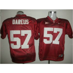 NCAA Alabama Crimson Tide 57 Marcell Dareus Red Men Jersey
