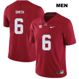 NCAA Alabama Crimson Tide 6 DeVonta Smith Red College Football Limited Men Jersey