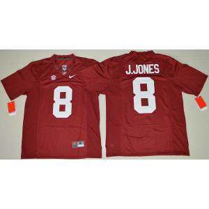 NCAA Alabama Crimson Tide 8 Julio Jones Men Jersey