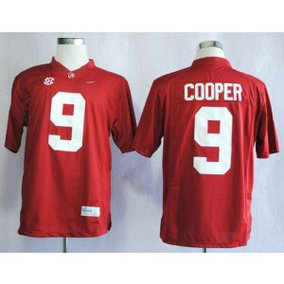 NCAA Alabama Crimson Tide 9 Amari Cooper Red Limited Men Jersey