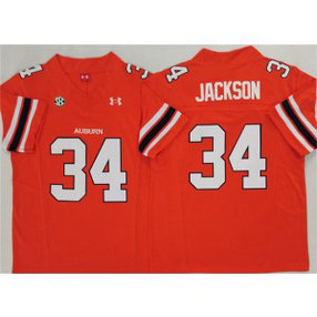 NCAA Auburn Tigers 34 Bo Jackson Orange 2024 F.U.S.E. Vapor Limited Men Jersey