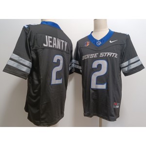 NCAA Boise State Broncos 2 Ashton Jeanty Black F.U.S.E. Vapor Limited Men Jersey