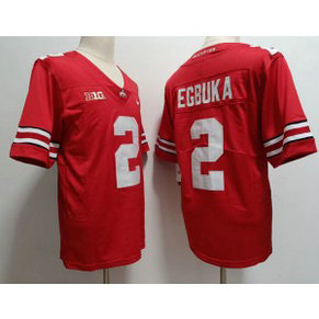 NCAA Buckeyes 2 Emeka Egbuka Red Limited Men Jersey