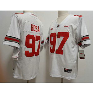 NCAA Buckeyes 97 Joey Bosa White Vapor Limited Men Jersey
