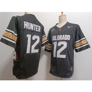 NCAA Buffaloes 12 Travis Hunter Black F.U.S.E. Vapor Limited Men Jersey