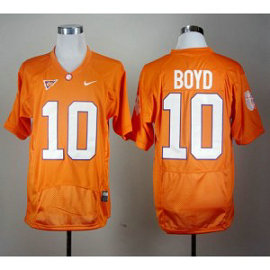 NCAA Clemson Tigers 10 Tajh Boyd Orange Pro Combat Men Jersey NCAA Clemson Tigers 10 Tajh Boyd Orange Pro Combat Men Jersey