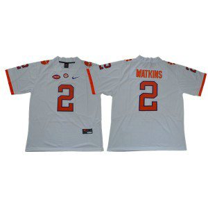 NCAA Clemson Tigers 2 Sammy Watkins White Limited Men Jersey NCAA Clemson Tigers 2 Sammy Watkins White Limited Men Jersey