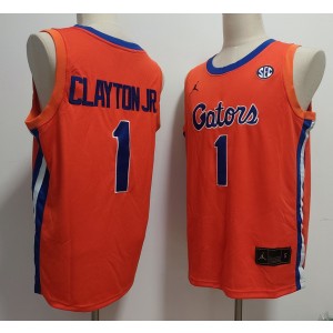 NCAA Florida Gators 1 Walter Clayton Jr. Orange Limited Men Jersey