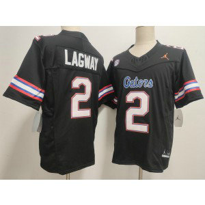 NCAA Florida Gators 2 DJ Lagway Black F.U.S.E. Vapor Limited Men Jersey
