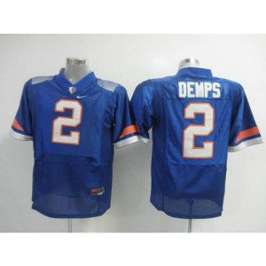 NCAA Florida Gators 2 Jeff Demps Blue Men Jersey