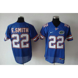 NCAA Florida Gators 22 Emmitt Smith (E.Smith) Blue Men Jersey