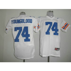NCAA Florida Gators 74 Jack Youngblood White Men Jersey