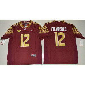 NCAA Florida State Seminoles 12 Deondre Francois Football Limited Red Men Jersey